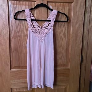 American Eagle, Tank top, pink, adult small